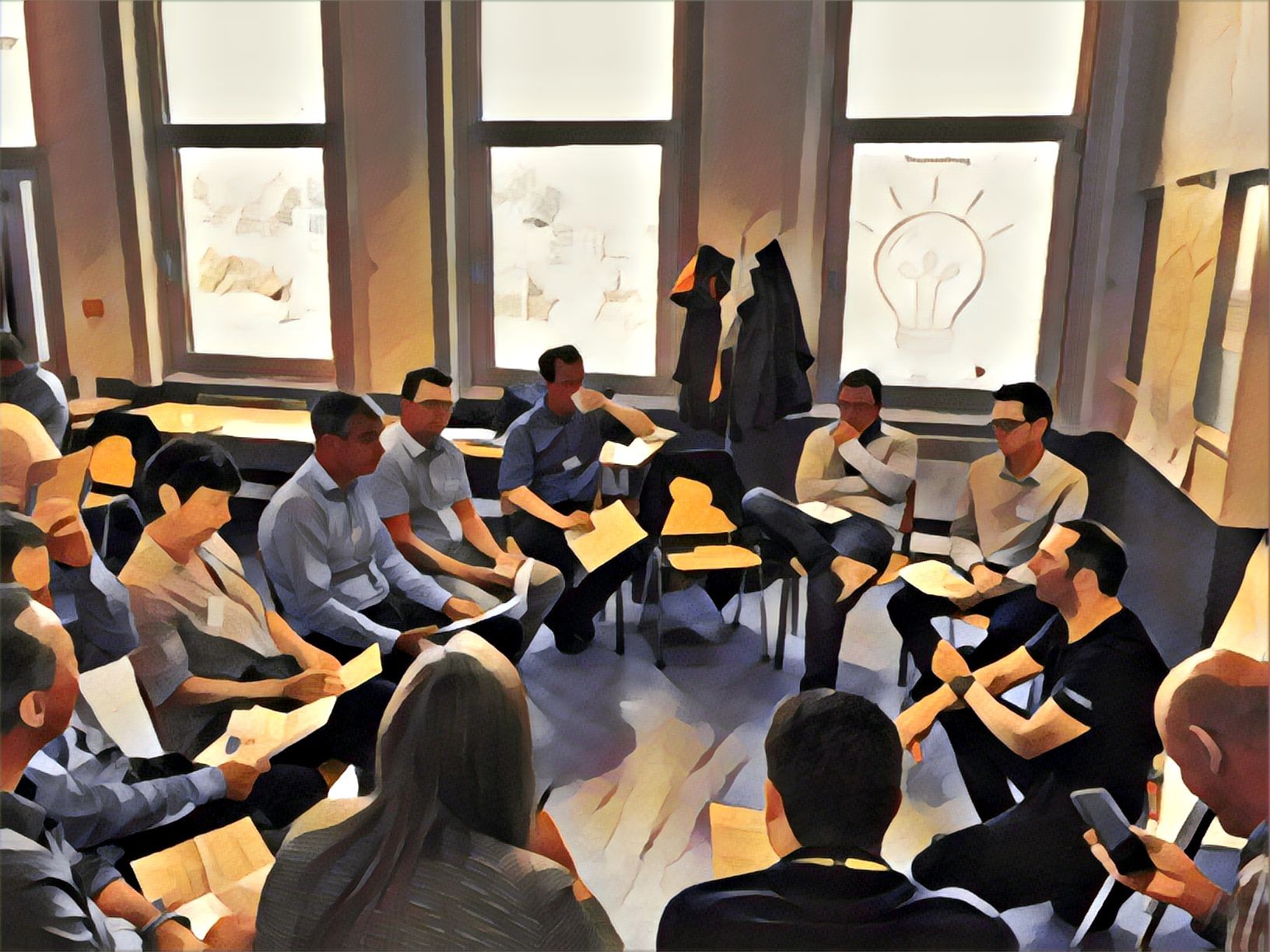 Animer un groupe de travail Instructions de travail pour un groupe de collaborateurs